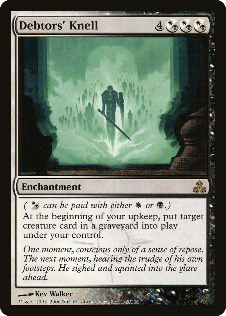 Debtors' Knell [Guildpact] Foil
