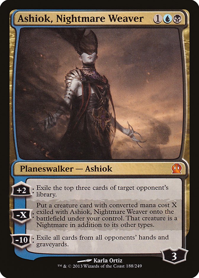 Ashiok Nightmare Weaver 188 (Theros) 