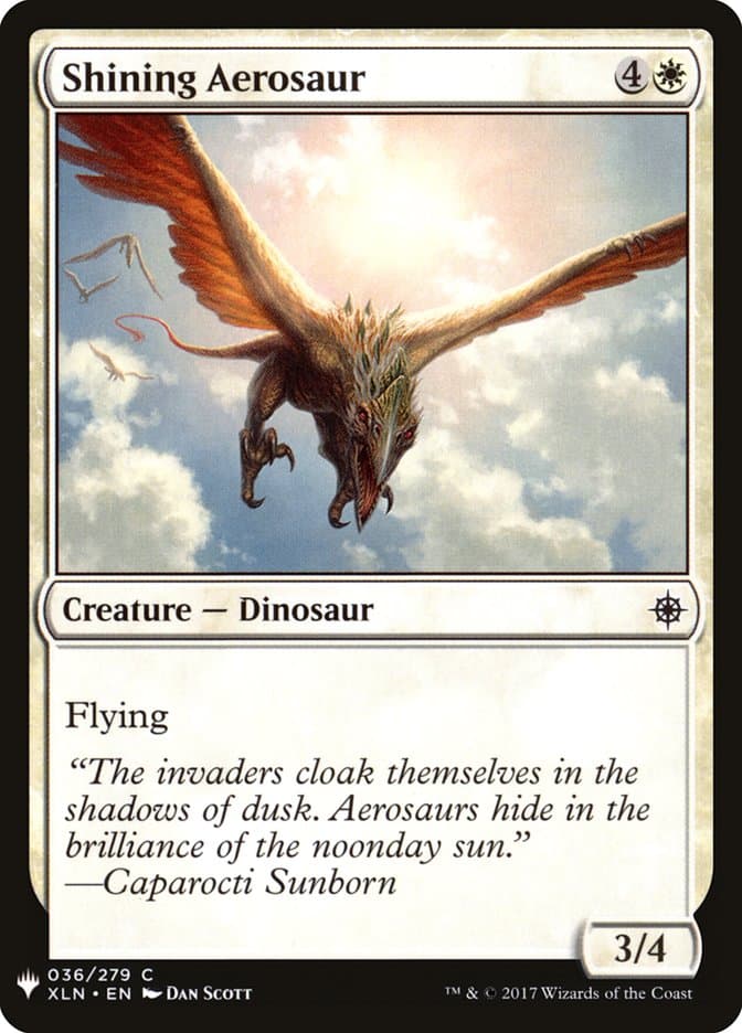 Shining Aerosaur |  (XLN-36) [The List]