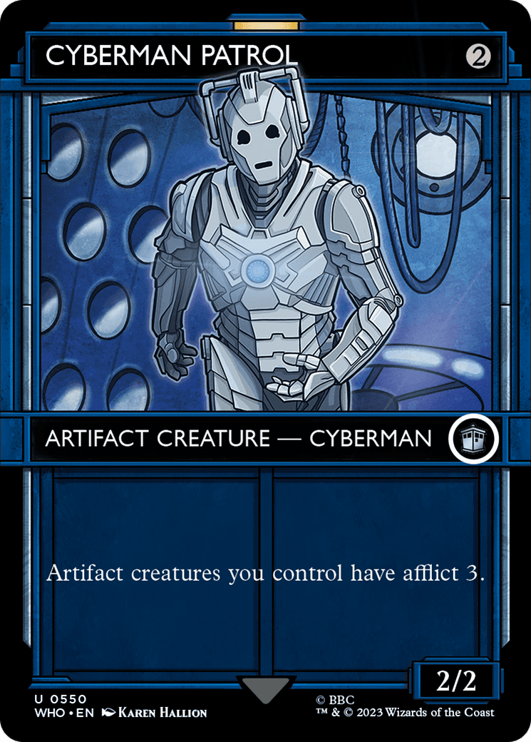 Cyberman Patrol (Showcase) [Doctor Who] Foil