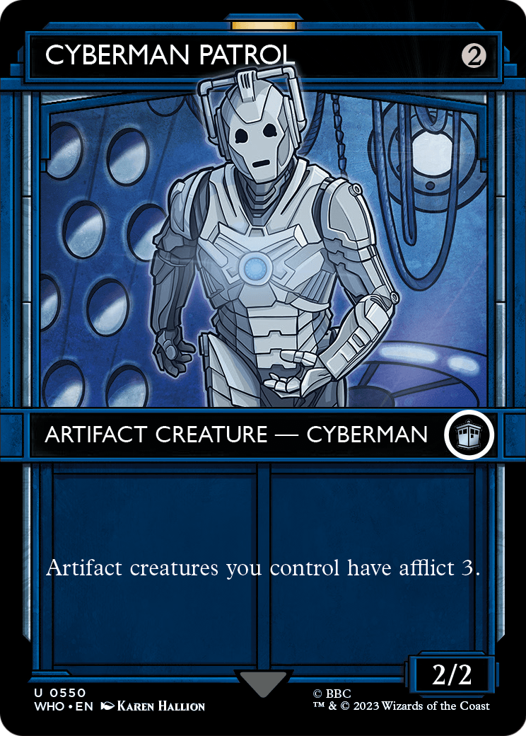 Cyberman Patrol (Showcase) [Doctor Who] Foil