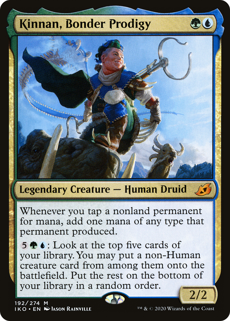 Kinnan, Bonder Prodigy [Ikoria: Lair of Behemoths] Foil