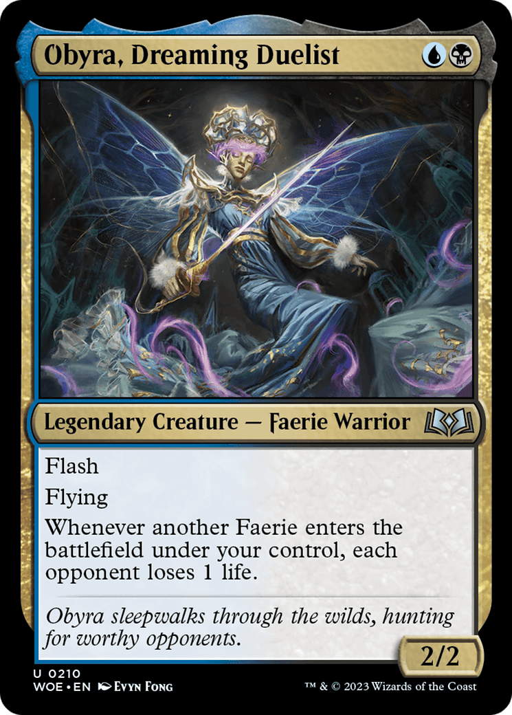 Obyra, Dreaming Duelist [Wilds of Eldraine] Foil