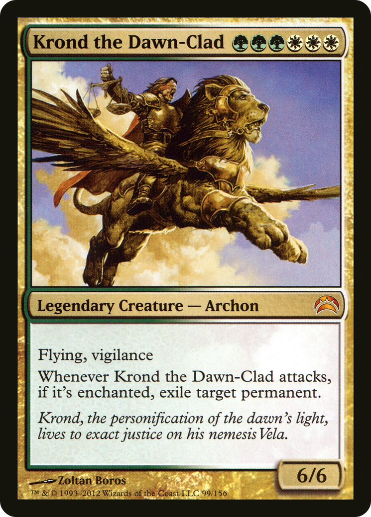 Krond the Dawn-Clad [Planechase 2012] Foil