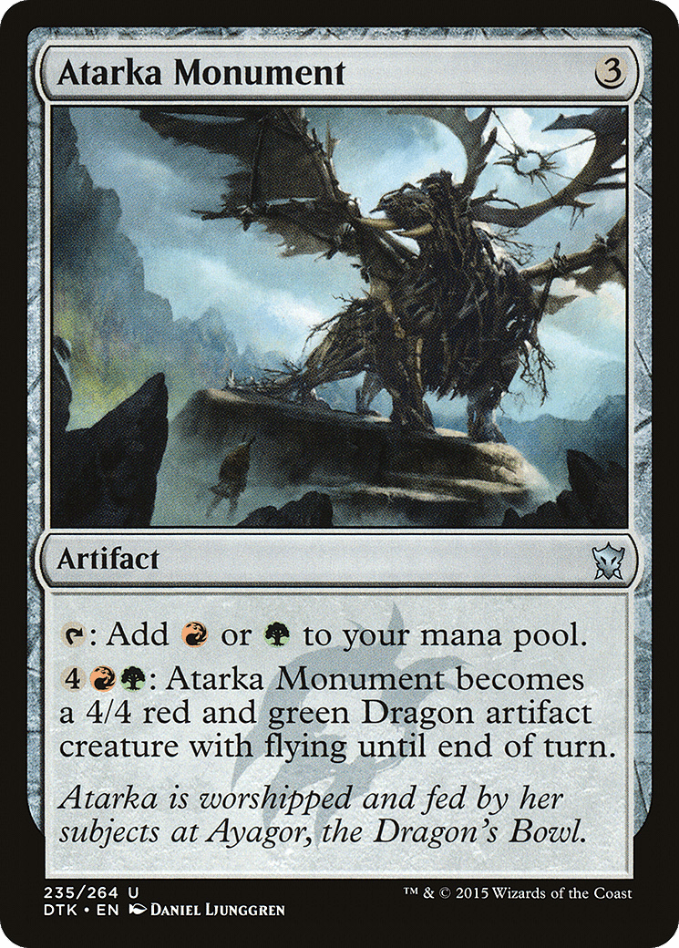 Atarka Monument [Dragons of Tarkir] Foil