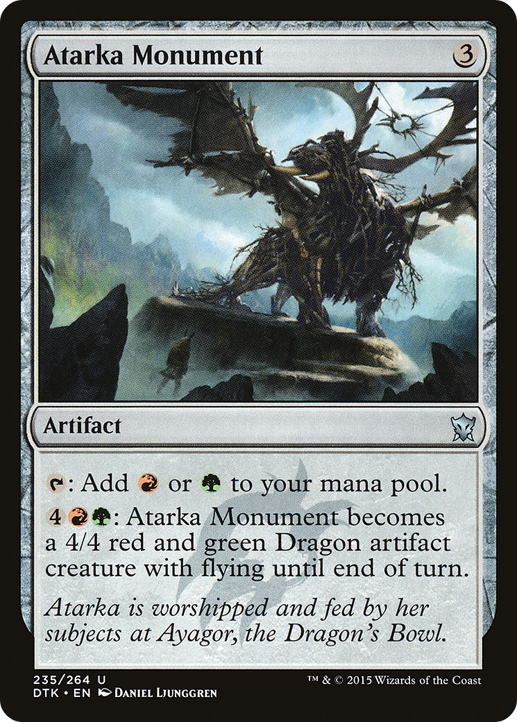 Atarka Monument [Dragons of Tarkir] Foil