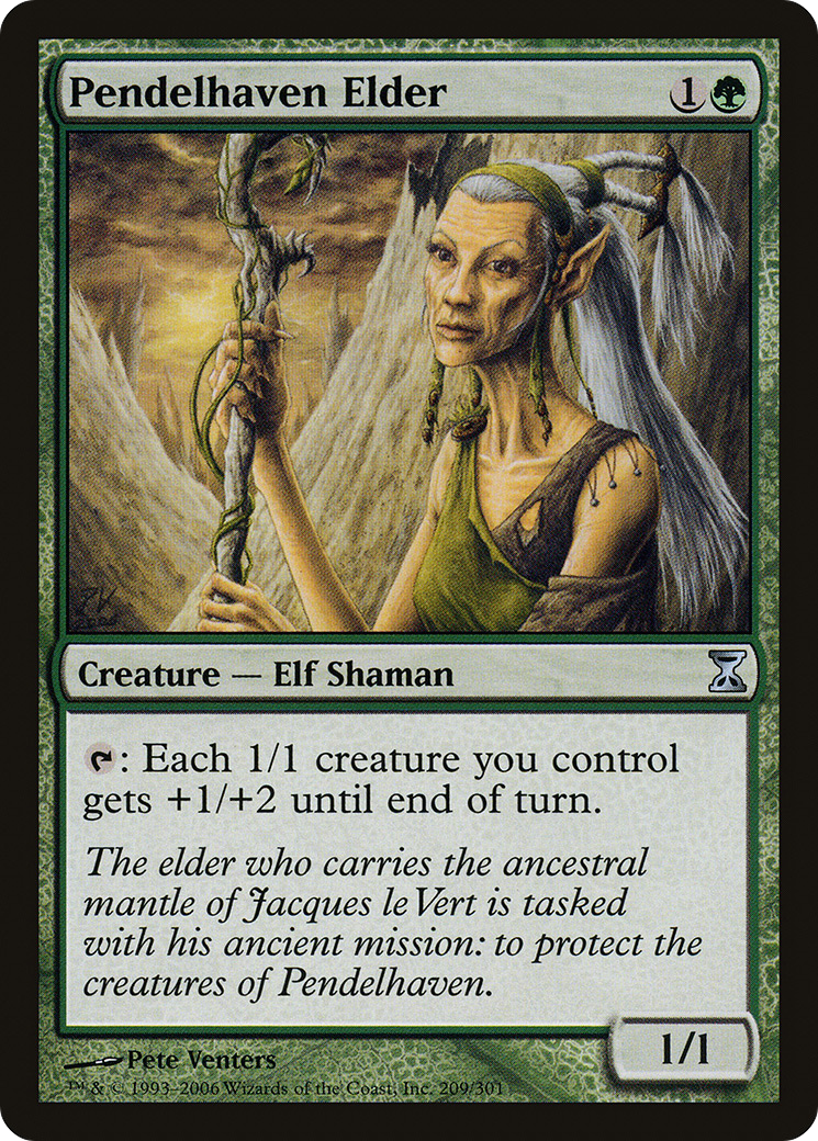 Pendelhaven Elder [Time Spiral] Foil