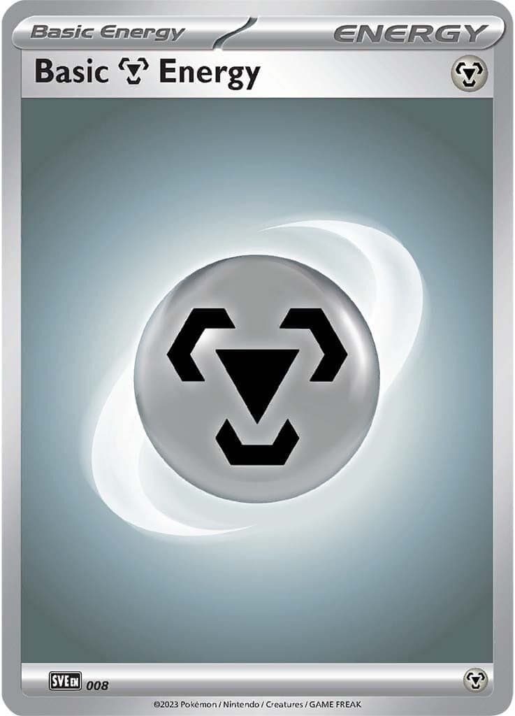 Basic Metal Energy 008- SVE Scarlet & Violet Energies