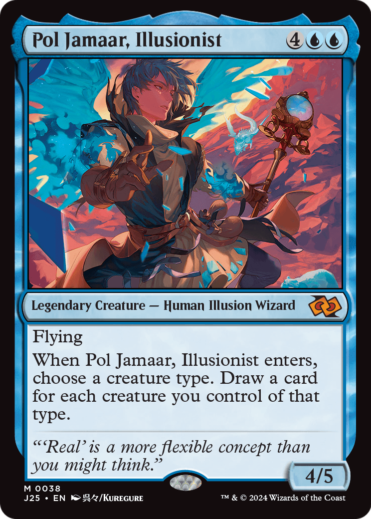Pol Jamaar, Illusionist (Anime) (-038) [Foundations Jumpstart]