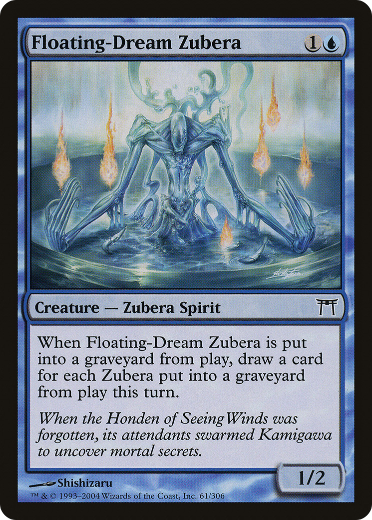 Floating-Dream Zubera [Champions of Kamigawa] Foil