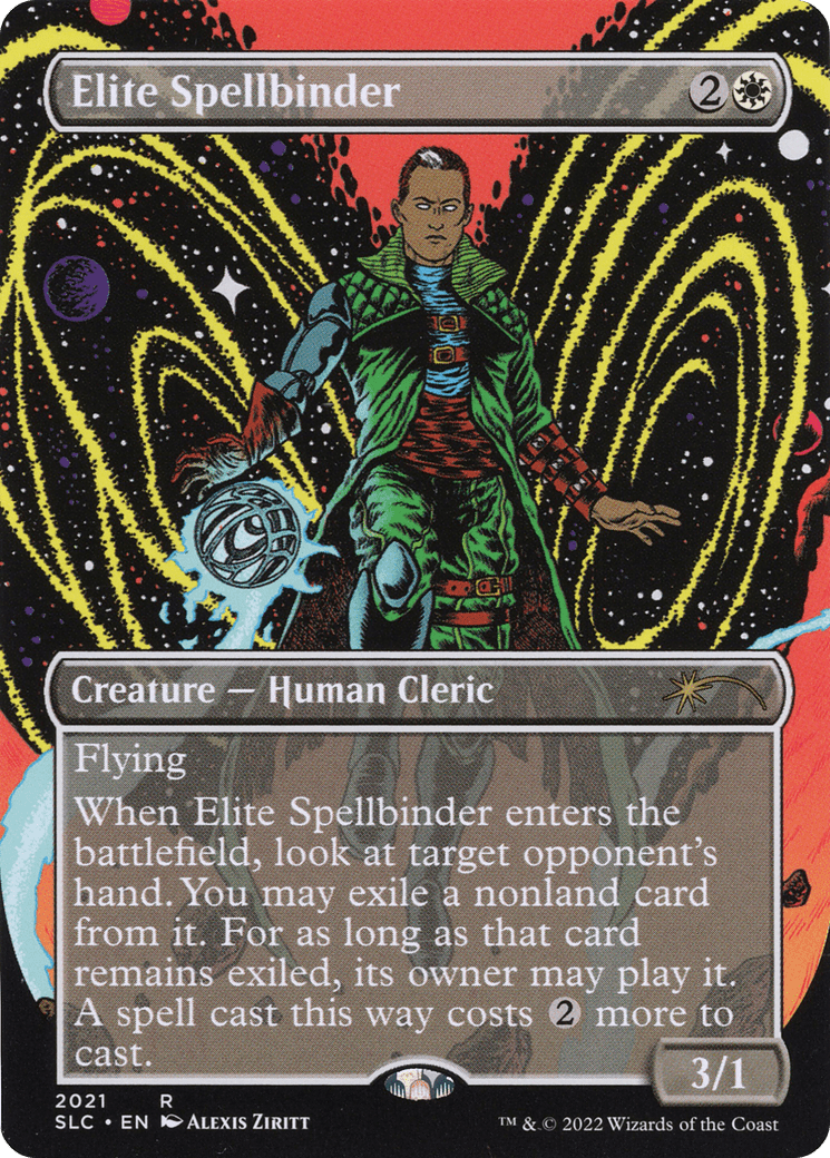 Elite Spellbinder (Borderless) [Secret Lair 30th Anniversary Countdown Kit] Foil