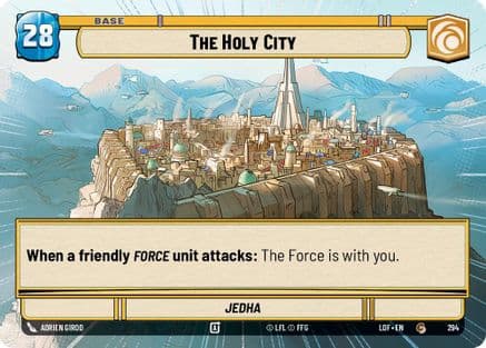 The Holy City // Force (Hyperspace) |  (294 // T04)  [Legends of the Force]