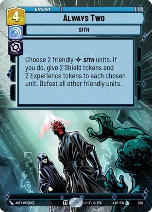 Always Two (Hyperspace) |  (306)  [Legends of the Force]
