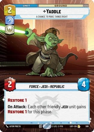 Yaddle - A Chance To Make Things Right (Hyperspace) |  (309)  [Legends of the Force]