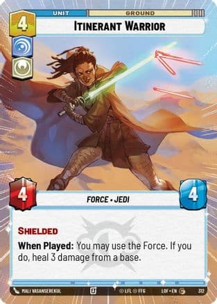 Itinerant Warrior (Hyperspace) |  (312)  [Legends of the Force]