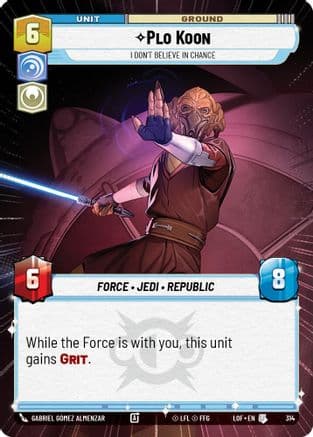 Plo Koon - I Don't Believe in Chance (Hyperspace) |  (314)  [Legends of the Force]