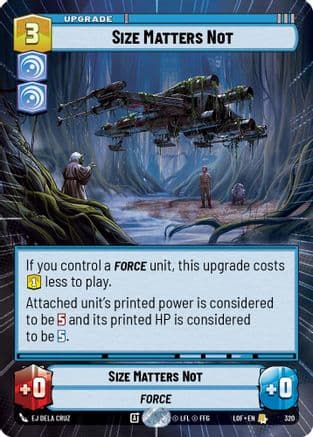 Size Matters Not (Hyperspace) |  (320)  [Legends of the Force]