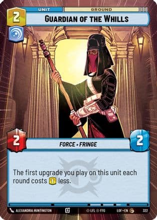 Guardian of the Whills (Hyperspace) |  (322)  [Legends of the Force]