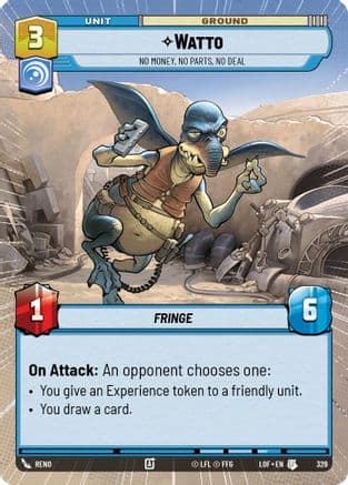 Watto - No Money, No Parts, No Deal (Hyperspace) |  (329)  [Legends of the Force]