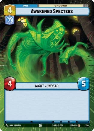 Awakened Specters (Hyperspace) |  (330)  [Legends of the Force]