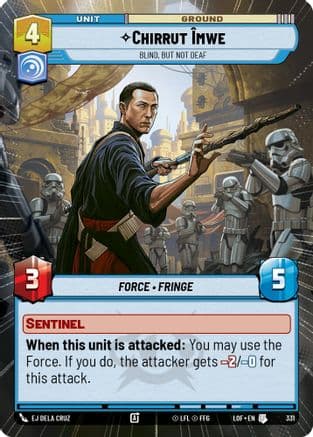 Chirrut Imwe - Blind, but not Deaf (Hyperspace) |  (331)  [Legends of the Force]