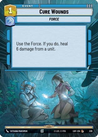 Cure Wounds (Hyperspace) |  (339)  [Legends of the Force]