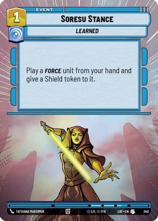 Soresu Stance (Hyperspace) |  (340)  [Legends of the Force]