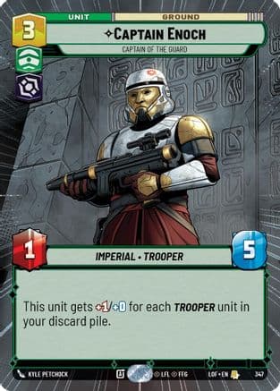 Captain Enoch - Captain of the Guard (Hyperspace) |  (347)  [Legends of the Force]