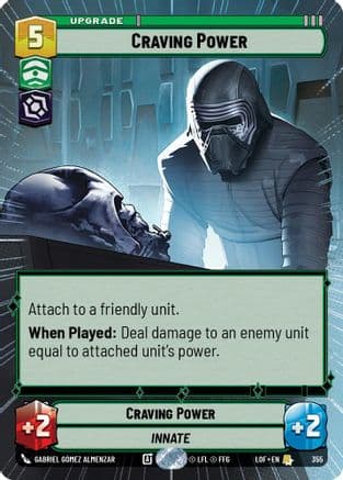 Craving Power (Hyperspace) |  (355)  [Legends of the Force]
