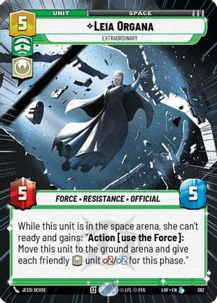 Leia Organa - Extraordinary (Hyperspace) |  (362)  [Legends of the Force]