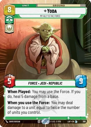 Yoda - My Ally is the Force (Hyperspace) |  (365)  [Legends of the Force]
