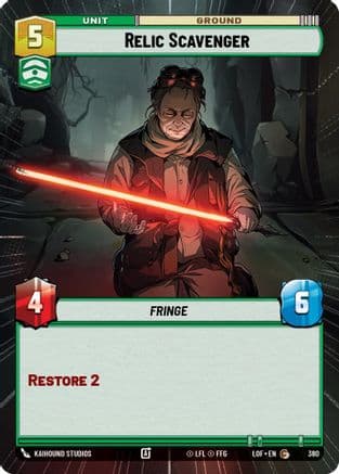 Relic Scavenger (Hyperspace) |  (380)  [Legends of the Force]