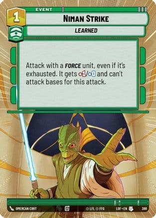 Niman Strike (Hyperspace) |  (388)  [Legends of the Force]