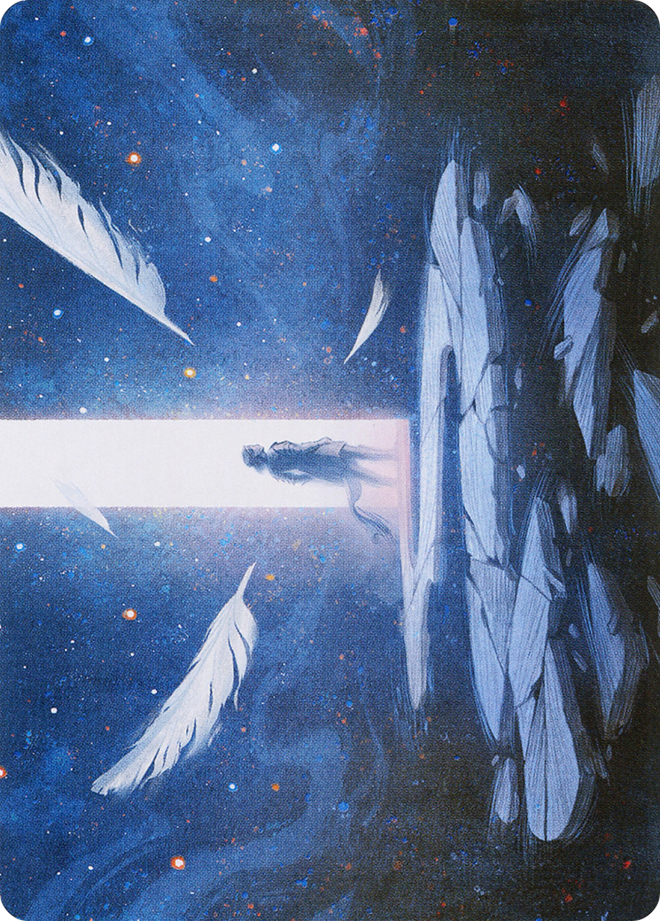 Moment of Truth // Moment of Truth (AMOM-014) - March of the Machine Art Series (Borderless) Foil