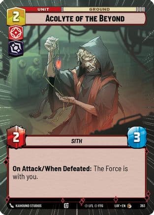 Acolyte of the Beyond (Hyperspace) |  (393)  [Legends of the Force]