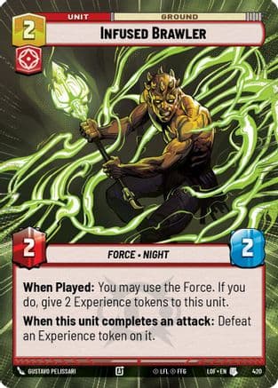 Infused Brawler (Hyperspace) |  (420)  [Legends of the Force]