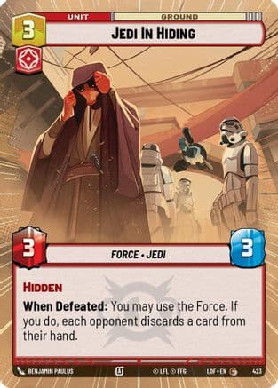 Jedi In Hiding (Hyperspace) |  (423)  [Legends of the Force]