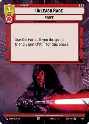Unleash Rage (Hyperspace) |  (437)  [Legends of the Force]