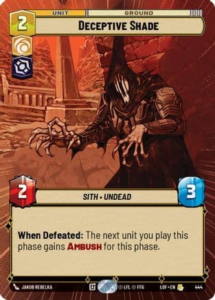 Deceptive Shade (Hyperspace) |  (444)  [Legends of the Force]