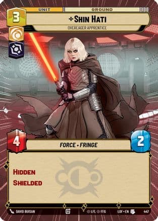 Shin Hati - Overeager Apprentice (Hyperspace) |  (447)  [Legends of the Force]