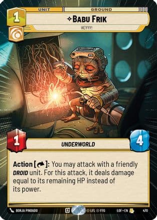 Babu Frik - Heyyy! (Hyperspace) |  (470)  [Legends of the Force]