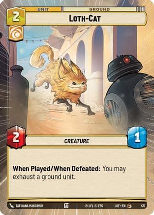 Loth-Cat (Hyperspace) |  (471)  [Legends of the Force]