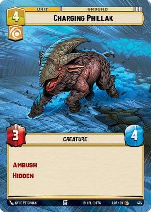 Charging Phillak (Hyperspace) |  (474)  [Legends of the Force]