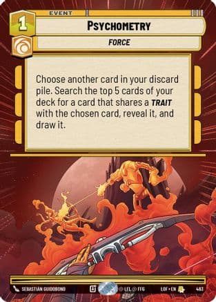 Psychometry (Hyperspace) |  (483)  [Legends of the Force]