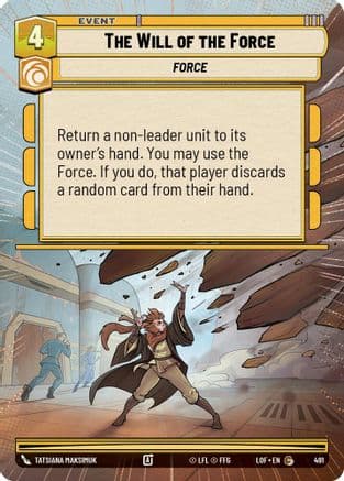 The Will of the Force (Hyperspace) |  (491)  [Legends of the Force]