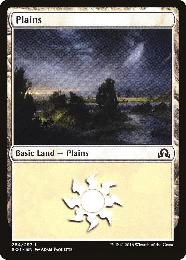 Plains (284) [Shadows over Innistrad] Foil