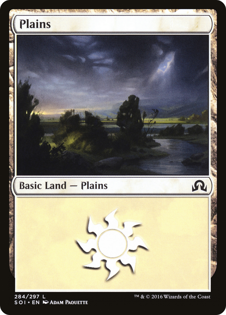Plains (284) [Shadows over Innistrad] Foil