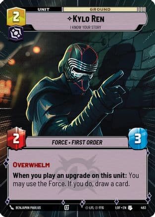 Kylo Ren - I Know Your Story (Hyperspace) |  (493)  [Legends of the Force]