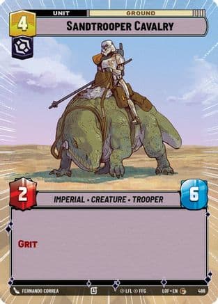 Sandtrooper Cavalry (Hyperspace) |  (496)  [Legends of the Force]