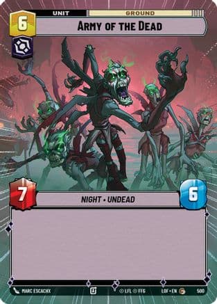 Army of the Dead (Hyperspace) |  (500)  [Legends of the Force]